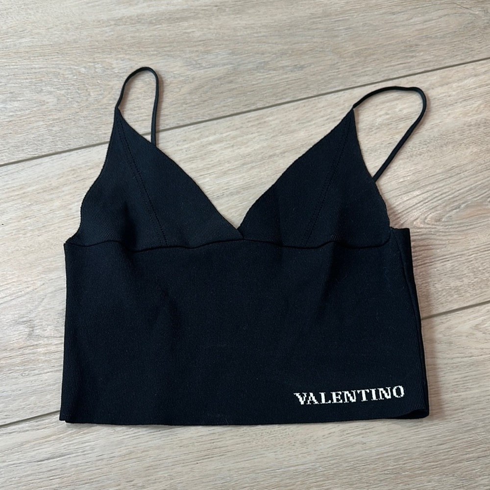 Black Valentino tank top!